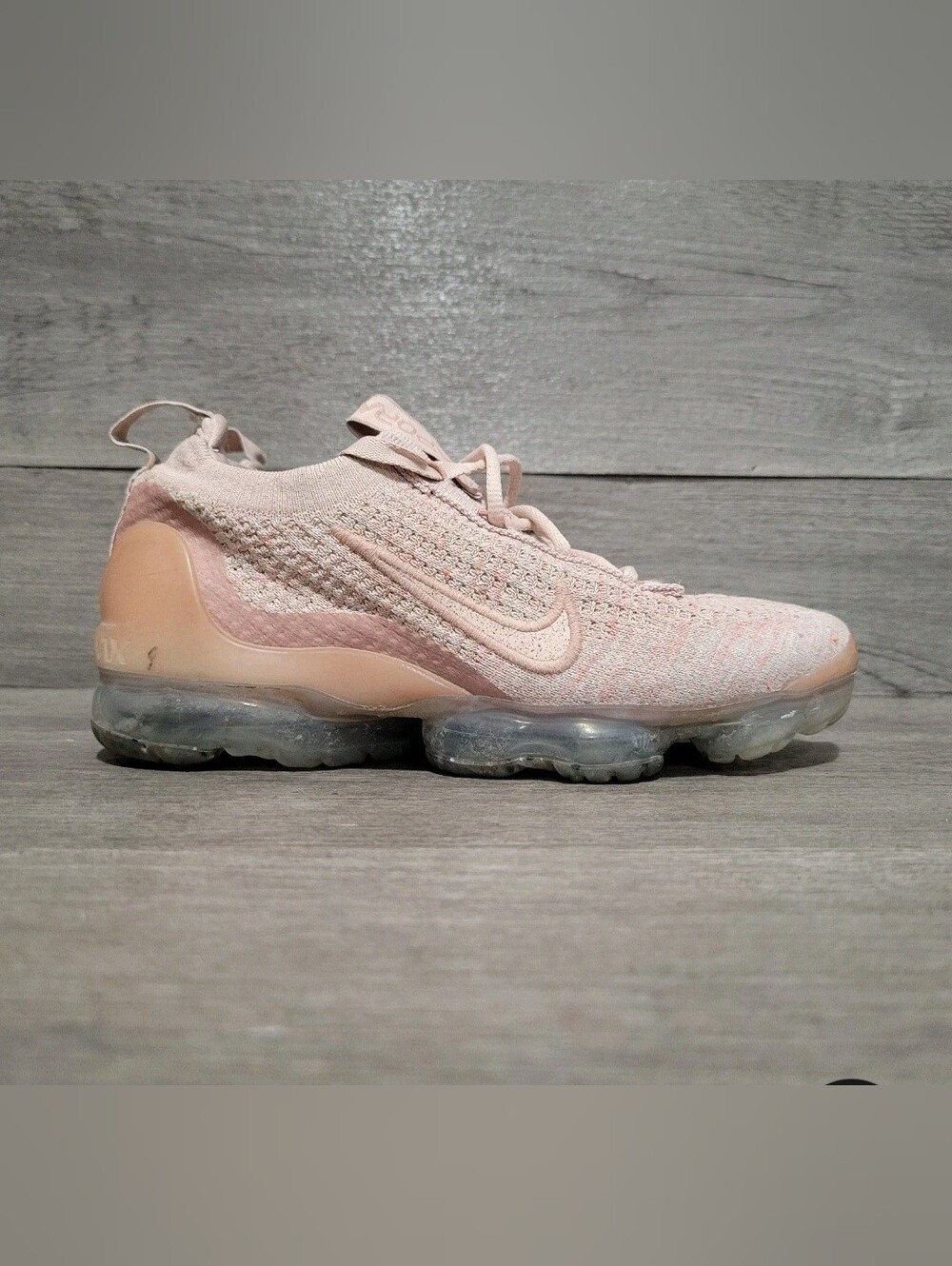 Nike Air VaporMax 2021 Flyknit Women's Size 5.5 Pink Oxford DJ9975-600
